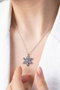 Heliophilia Silver Collar de Metal CK9993 Rosa con Circonia